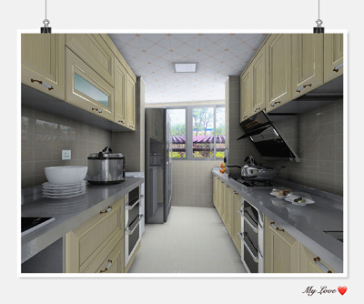 罗总厨房VR三维全景图