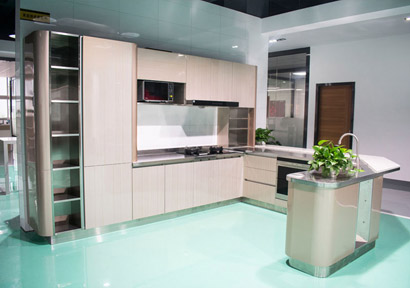 不锈钢家庭橱柜